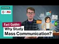 Why Study Mass Communication College Majors College Degrees Study Hall