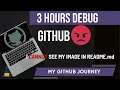 My journey with GitHub Fix Image in readme md wont show up because of extention
