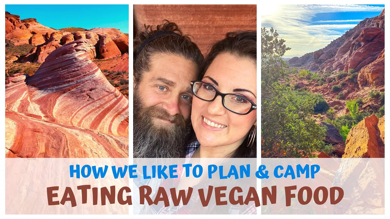 HOW WE LIKE TO PLAN & CAMP EATING RAW VEGAN FOOD