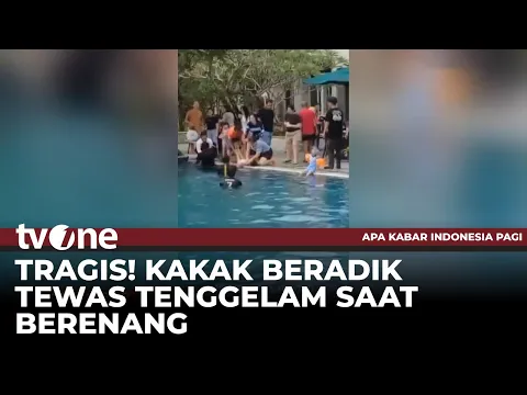 Tengah Berenang, Kakak Beradik Tewas Tenggelam