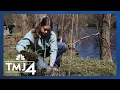 Planting 150 trees in honor of Earth Day