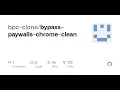 GitHub - bpc--paywalls-chrome-clean