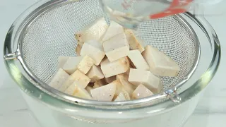 طريقة عمل القلقاس باللحمه على قد الايد 