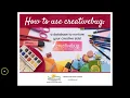 Volusia Databases How to Use creativebug