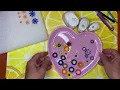 Adorable mini flowers Using birabira craft punch with demo