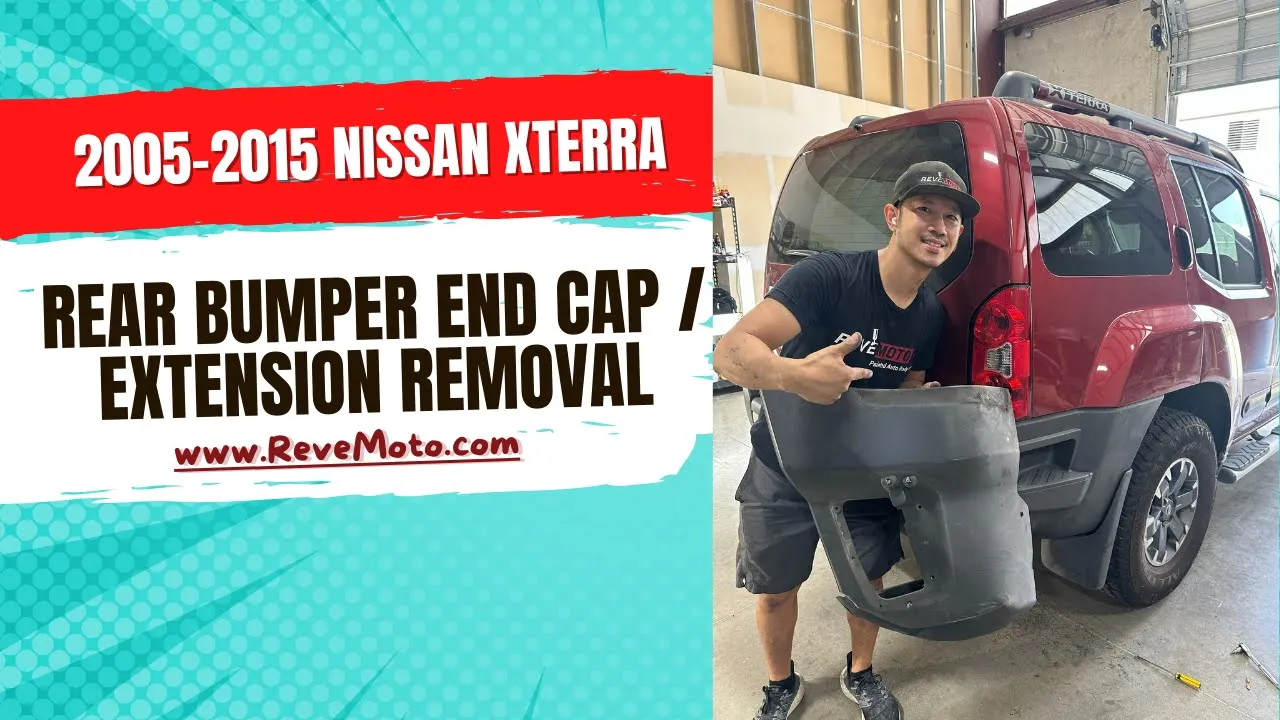 2005-2015 Nissan Xterra : Rear End Cap Unpainted (OEM)