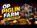EASY FAST Piglin Trading Farm Unlimited Loot in Minecraft Bedrock 26 1