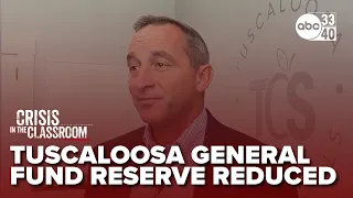 Tuscaloosa City Schools general fund reserve reduced