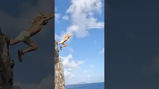 Cliff Jumping #cliffjumping #sailboat #travel