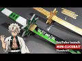 Easy Simple DIY Cool Sanemi Nichirin Sword from Popsicle Sticks WITHOUT POWERTOOLS
