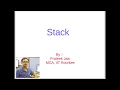 Tutorial 11 Introduction to Stack in Hindi Part - 2