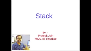 Tutorial 11 Introduction to Stack in Hindi Part - 2