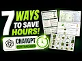 ChatGPT for Teachers Save Hours With These 7 Prompts