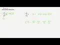 Summation Sigma Notation Basics