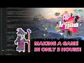 3 Hour Game Jam - Trijam Devlog I made a game in only 3 hours