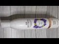 BIOTERA Ultra Moisturizing Shampoo and Conditioner Review Very pleasant smelling shampoo