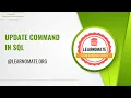 Update Command in SQL Learnomate Technologies