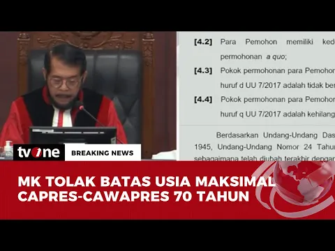 SAH! Tiga Perkara UU Pemilu Ditolak MK