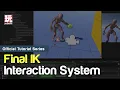 Final IK Interaction System grabbing objects