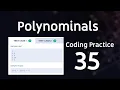 Polynomial Coding Practice 35 Python Coding Question Answer Nxtwave CodingKey