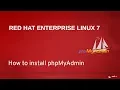 How to Install phpMyAdmin on RHEL7
