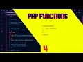PHP programming 2022 Functions in PHP 2022 Simplified programming tech happen