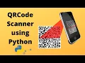 How to create Qrcode reader using python pyzbar