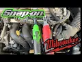 Snap On vs Milwaukee Electric Ratchet Comparison
