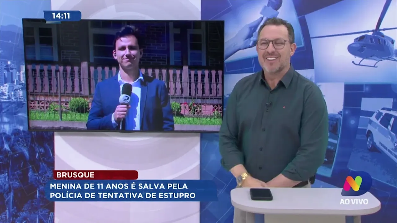 Brusque: menina de 11 anos é salva pela polícia de tentativa de estupro