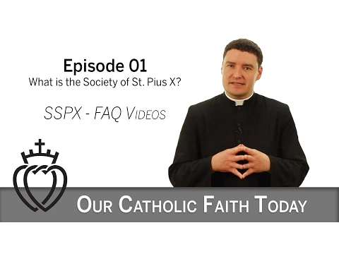 What is the Society of St Pius X and the tridentine mass video