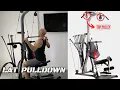 Lat Pulldown on the Bowflex
