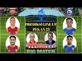 Lagu PREDIKSI LINE UP PERTANDINGAN BORNEO FC VS AREMA FC PEKAN 23 BRI SUPER LEAGUE 2025/2026