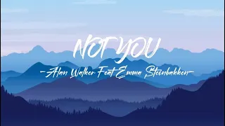 alan walker feat emma steinbakken not you lyrics