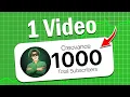 Lagu 3 Secrets That Took Me From 0 to 1K Subs With ONE Video!