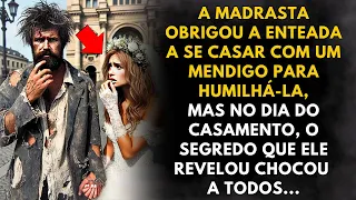A madrasta obrigou sua enteada a ficar noiva de um mendigo para humilhá la, mas o que aconteceu...