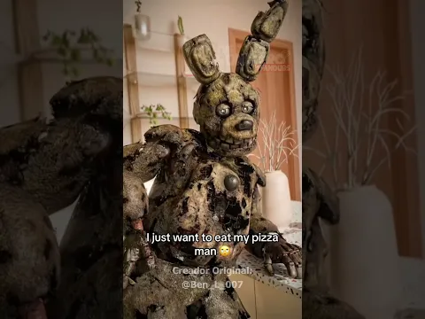 No hay pizza para Springtrap 🥲 | FNAF / Doblaje Fan Español Latino / #fnaf #freddy #springtrap
