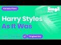 Download Lagu Harry Styles - As It Was (Piano Karaoke)