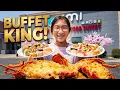 Eating At The All You Can Eat Lobster Umi Hotpot Sushi Seafood Buffet in Staten Island NY
