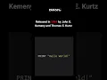 5 Oldest Programming Languages #programming #code #computer #programmer