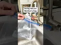 Use a ziplock bag to create painted roses for Mothers Day