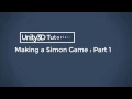 Unity3D Making Simon Memory Game - Part 1