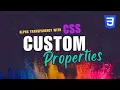 Alpha transparency in CSS custom properties