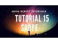 Learn JavaScript Tutorial 15 - Scope Global Private functions and variables
