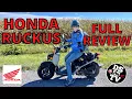Honda Ruckus Full Test and Review Ruckus vs Navi Metropolitan