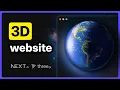 Build an Awwwards Winning 3D Website Next js three js GSAP