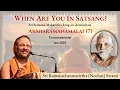 Lagu (7) When Are You In Satsang? | Aksharamanamalai | English | Jan 2026 | Verses 84-86