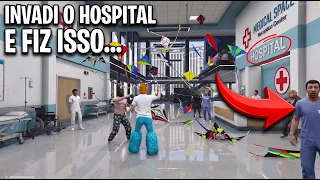 INVADI O HOSPITAL E FIZ UM CAMPEONATO DE PIPA NO GTA RP