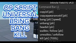 Roblox Script UNIVERSAL Bring Bang Kill Pastebin Raw Working 2023