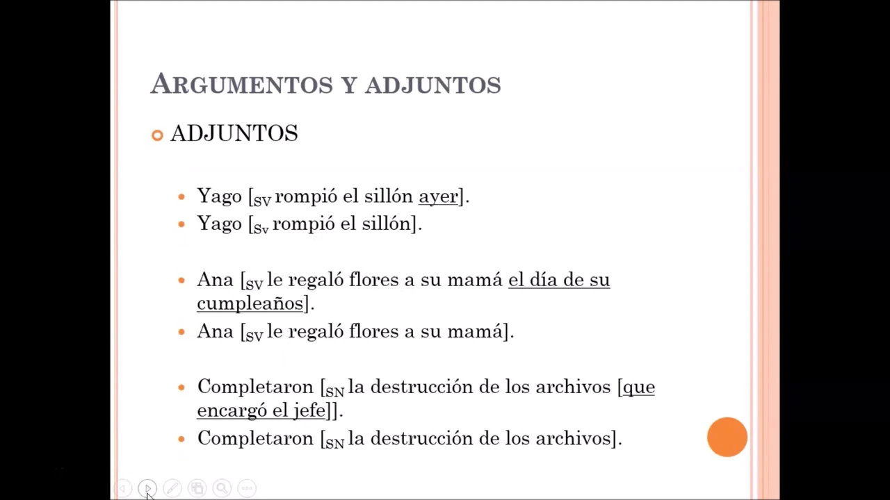 Estructura argumental- Funciones semánticas y sintácticas