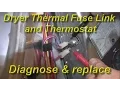 Dryer Not Heating - Fixing Thermal Fuse Thermostat